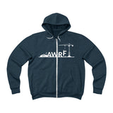 Lifting with AWRF Unisex Sponge Fleece Full-Zip Hoodie