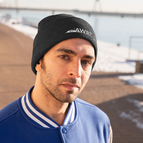 Lifting with AWRF Knit Beanie